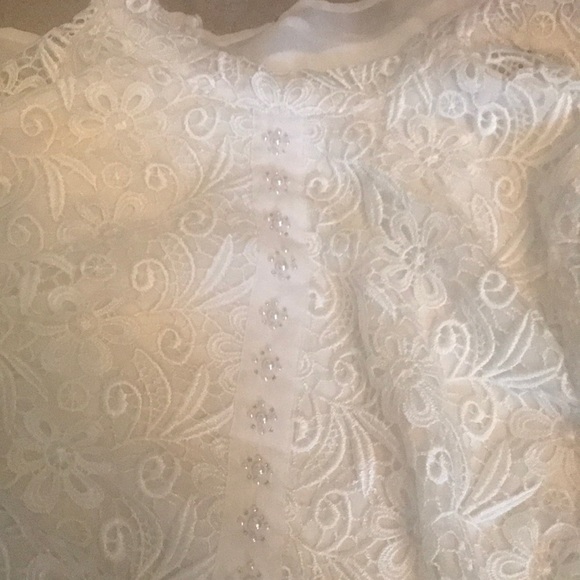 LAUREN CONRAD WHITE DRESS NWT SZ 4 - Picture 2 of 5